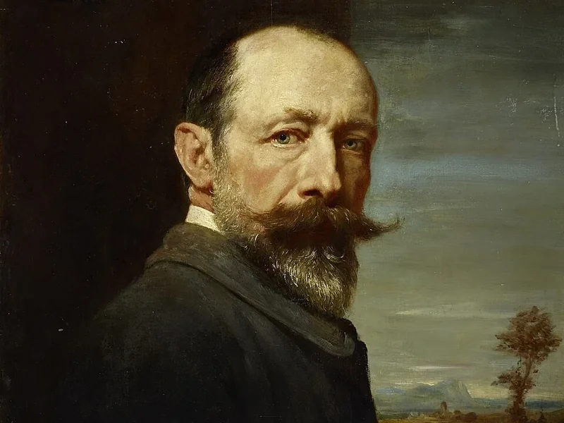1843-Rudolf Kuppelmayr - Autoritratto